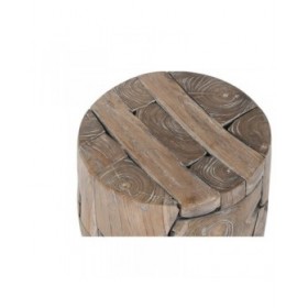 Tavolo aggiuntivo Home ESPRIT Naturale 40 x 40 x 45 cm
