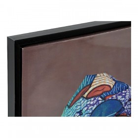Quadro DKD Home Decor African Art 65 x 3,5 x 90 cm Coloniale Africana Laccato (2 Unità)