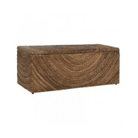 Forziere Home ESPRIT Naturale Fibra 120 x 45 x 50 cm
