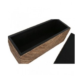 Forziere Home ESPRIT Naturale Fibra 120 x 45 x 50 cm