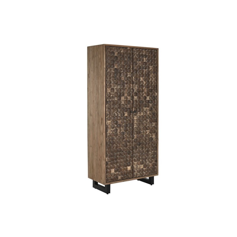 Armadio Home ESPRIT teak Fibra di cocco 85 X 40 X 185 cm