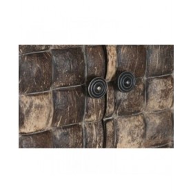 Armadio Home ESPRIT teak Fibra di cocco 85 X 40 X 185 cm