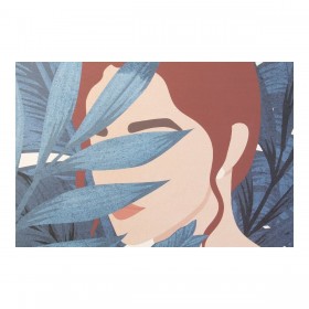 Quadro DKD Home Decor Woman 83 x 4,5 x 123 cm Donna Tropicale (2 Unità)