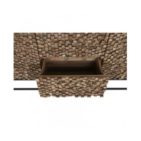 Credenza Home ESPRIT teak 200 X 45 X 82 cm