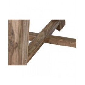 Tavolo da Pranzo Home ESPRIT teak 160 X 160 X 78 cm