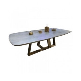 Tavolo da Pranzo Home ESPRIT Ceramica teak 240 X 120 X 78 cm
