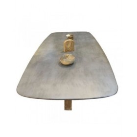 Tavolo da Pranzo Home ESPRIT Ceramica teak 240 X 120 X 78 cm