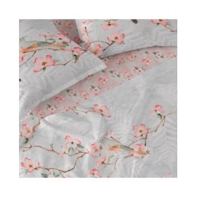 Lenzuolo con angoli aderenti HappyFriday Ohara Multicolore 140 x 200 x 32 cm