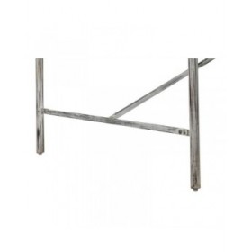 Tavolo da Pranzo Home ESPRIT Bianco Ferro Legno di mango 160 X 90 X 80 cm
