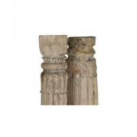 Statua Decorativa Home ESPRIT Naturale 23 X 23 X 149 cm