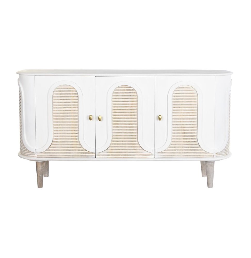 Lanterna DKD Home Decor Cristallo Bianco Pino (21 x 21 x 51 cm)
