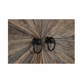 Armadio Home ESPRIT Naturale Legno Riciclato 45 x 90 x 180 cm