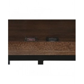 Armadio Home ESPRIT Naturale Legno Riciclato 45 x 90 x 180 cm