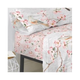 Lenzuolo con angoli HappyFriday Ohara Multicolore 180 x 200 x 32 cm