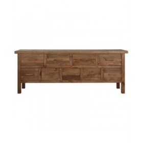 Cassettiera Home ESPRIT Alpino 210 X 48 X 80 cm