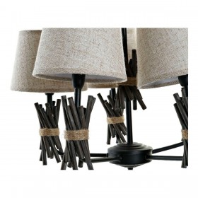 Lampadario DKD Home Decor Poliestere Metallo (55 x 55 x 100 cm)