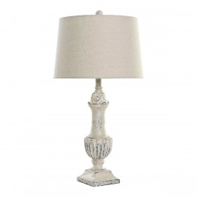Lampada da tavolo DKD Home Decor Crema Resina 220 V 60 W 38 x 38 x 73 cm