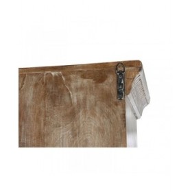 Armadio Home ESPRIT Naturale teak 122 X 51 X 216 cm