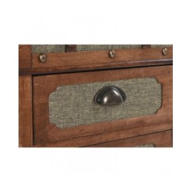Cassettiera Home ESPRIT Verde Multicolore Tropicale 45 x 35 x 71,5 cm