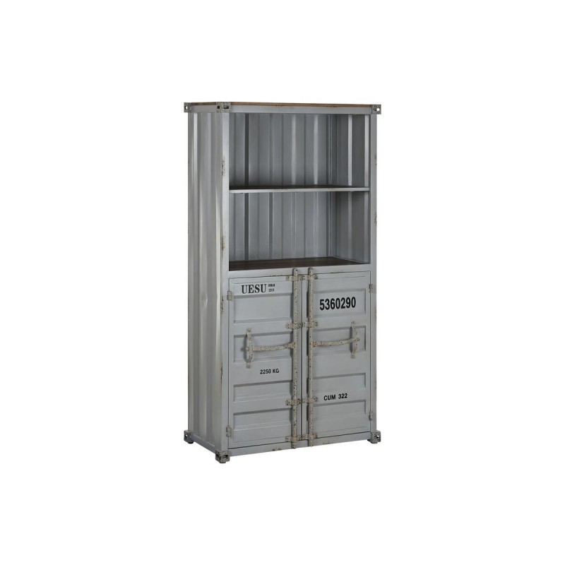Scaffale Home ESPRIT Grigio Blu cielo Metallo Legno MDF 87 x 44 x 168,5 cm