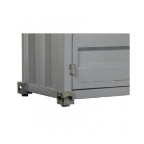 Scaffale Home ESPRIT Grigio Blu cielo Metallo Legno MDF 87 x 44 x 168,5 cm