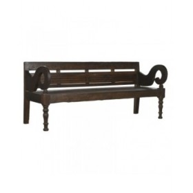 Panca Home ESPRIT Marrone scuro teak 196 x 68 x 82 cm