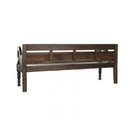 Panca Home ESPRIT Marrone scuro teak 196 x 68 x 82 cm