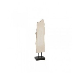 Statua Decorativa Home ESPRIT Bianco Nero Buddha 40 x 27 x 148 cm