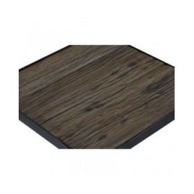 Set di 2 tavoli Home ESPRIT Nero Naturale 38 x 38 x 75 cm