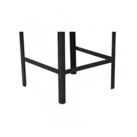 Set di 2 tavoli Home ESPRIT Nero Naturale 38 x 38 x 75 cm