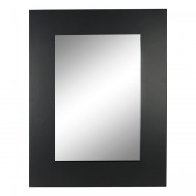 Specchio da parete DKD Home Decor Nero Legno MDF (60 x 2.5 x 86 cm)