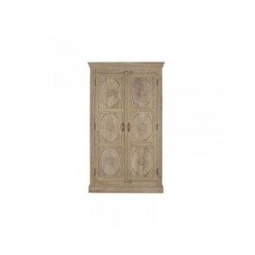 Armadio Home ESPRIT Naturale Legno di mango 125 x 43 x 214 cm