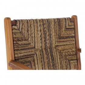 Poltrona DKD Home Decor 70 x 78 x 68 cm Naturale Teca Alpino
