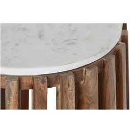 Sedia da Sala da Pranzo DKD Home Decor Multicolore Naturale 56 x 52 x 82 cm