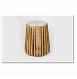 Sedia da Sala da Pranzo DKD Home Decor 8424001825158 Multicolore Naturale Rattan 77 x 58 x 85 cm