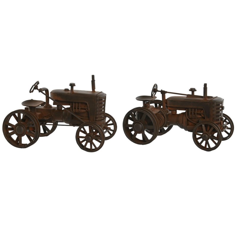 Statua Decorativa Home ESPRIT Bronce Vintage 26 x 14 x 17,5 cm (2 Unità)
