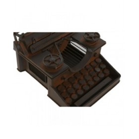 Statua Decorativa Home ESPRIT Bronce Vintage Macchina da scrivere 15 x 18 x 12 cm