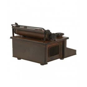 Statua Decorativa Home ESPRIT Bronce Vintage Macchina da scrivere 15 x 18 x 12 cm