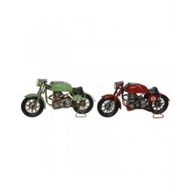 Statua Decorativa Home ESPRIT Rosso Verde Vintage 32 x 11 x 15 cm (2 Unità)