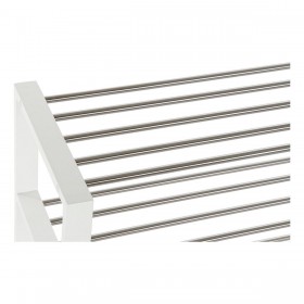 Scarpiera DKD Home Decor 8424001835041 Bianco Multicolore Argentato Legno Metallo 80 x 30 x 50 cm