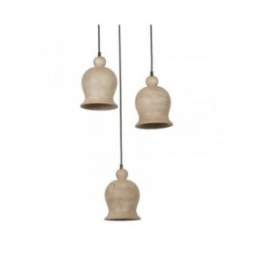 Lampadario Home ESPRIT Legno di mango 38 x 38 x 32 cm