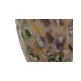 Vaso Home ESPRIT Multicolore Cristallo Moderno 19,5 x 19,5 x 29,7 cm