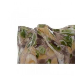 Vaso Home ESPRIT Multicolore Cristallo Moderno 18 x 18 x 21,5 cm