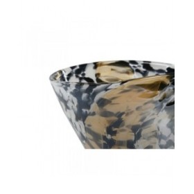 Centrotavola Home ESPRIT Nero Crema Moderno 29 x 20 x 15,5 cm