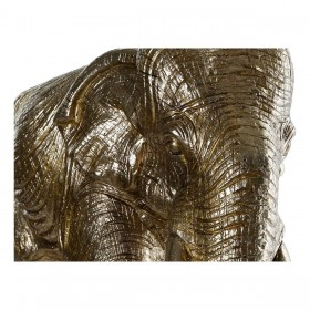 Statua Decorativa DKD Home Decor RF-177265 Dorato Resina Elefante Coloniale 83 x 32 x 56 cm