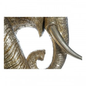 Statua Decorativa DKD Home Decor RF-177265 Dorato Resina Elefante Coloniale 83 x 32 x 56 cm