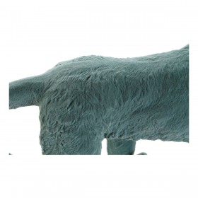Statua Decorativa DKD Home Decor Verde Rosa Resina Floccato Scimmia Tropicale 31 x 9,5 x 19 cm