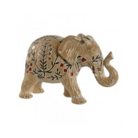 Statua Decorativa Home ESPRIT Multicolore Elefante 32,5 x 12,5 x 21 cm