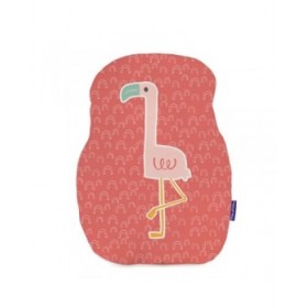 Cuscino HappyFriday Moshi Moshi Multicolore Fenicottero rosa 40 x 30 cm