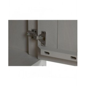 Credenza Home ESPRIT Bianco Legno di mango 82 x 45 x 195 cm